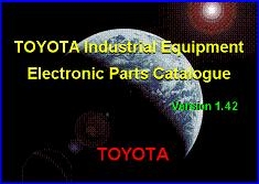     Toyota Industrial Equipment v1.42.
   Toyota Industrial Equipment v1.42        , ,  (  )   , ,     .     Toyota Industrial Equipment  5 CD,      CD (5Mb),    CD     5,1 Gb